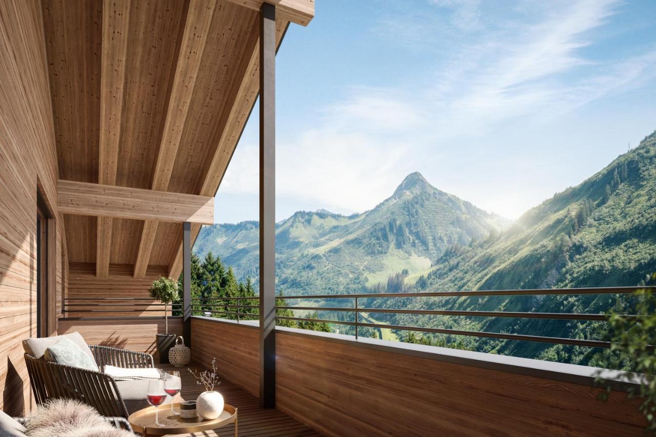 Alpenstolz Damuels Haus 3 - Stilvoll Urlauben In Den Bergen Lägenhet Exteriör bild